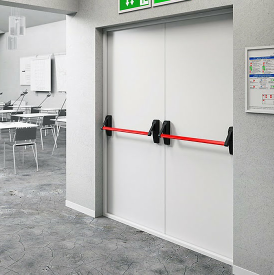 Противопожарная дверь в электрощитовую EI-30 однопольная глухая — фото 10