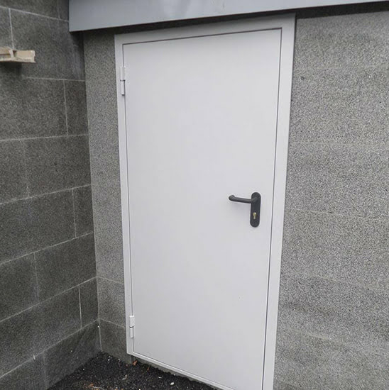 Противопожарная дверь в электрощитовую EI-30 однопольная глухая — фото 24