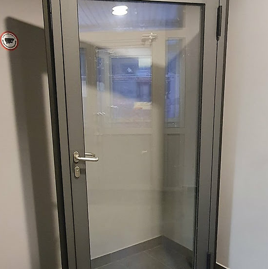 Противопожарная дверь в электрощитовую EI-30 однопольная глухая — фото 17