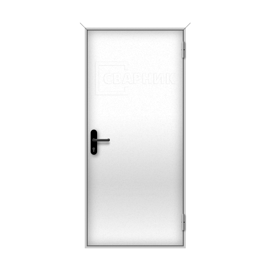Противопожарная дверь в электрощитовую EI-30 однопольная глухая — фото 1