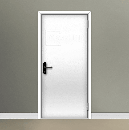 Противопожарная дверь в электрощитовую EI-30 однопольная глухая — фото 5