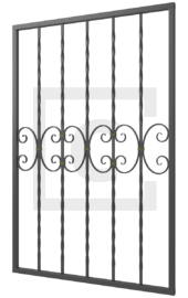 Решётка на окно кованая 5-2